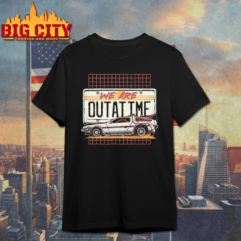 We Are Outatime car shirt