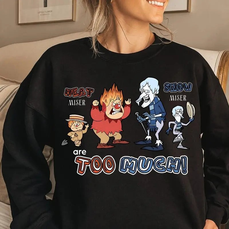 We Are T0o Muuch Christmas Movie Shirt, Merry Christmas Shirt, Xmas Gift Hoodie, Sweatshirt | WearSparks.com