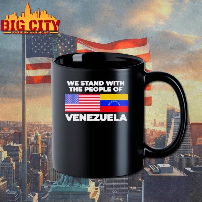 We Stand With The People Of Venezuela Shirt