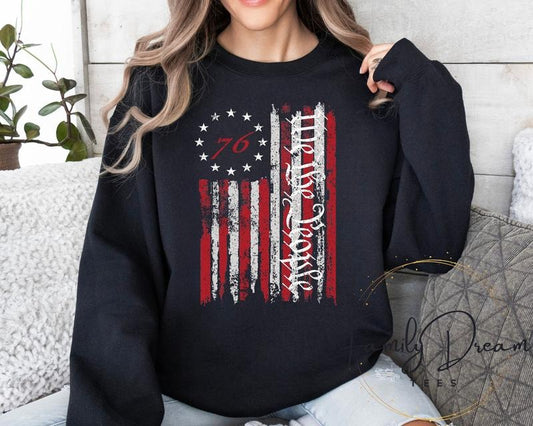 We The People Constitution Sweatshirt Patriotic Sweatshirt American History 1776 Independence Day Sweatshirt 4th Of July...