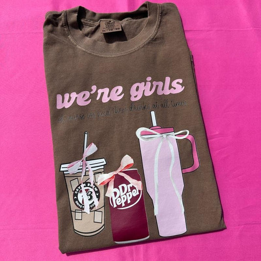 We're Girls Comfort Colors T-Shirt 'NLB' Hoodie, Sweatshirt | WearSparks.com
