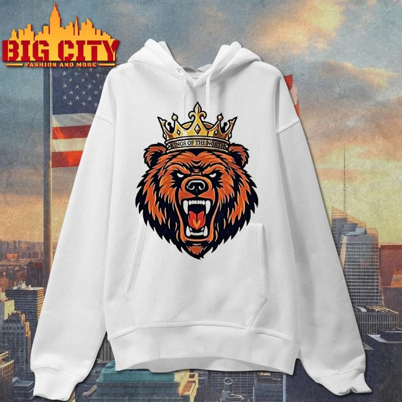 Wear The Crown Chicago Bear King Of The North Shirt