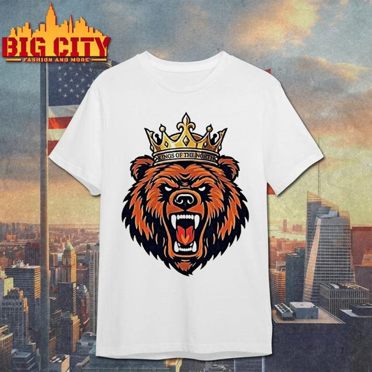 Wear The Crown Chicago Bear King Of The North Shirt