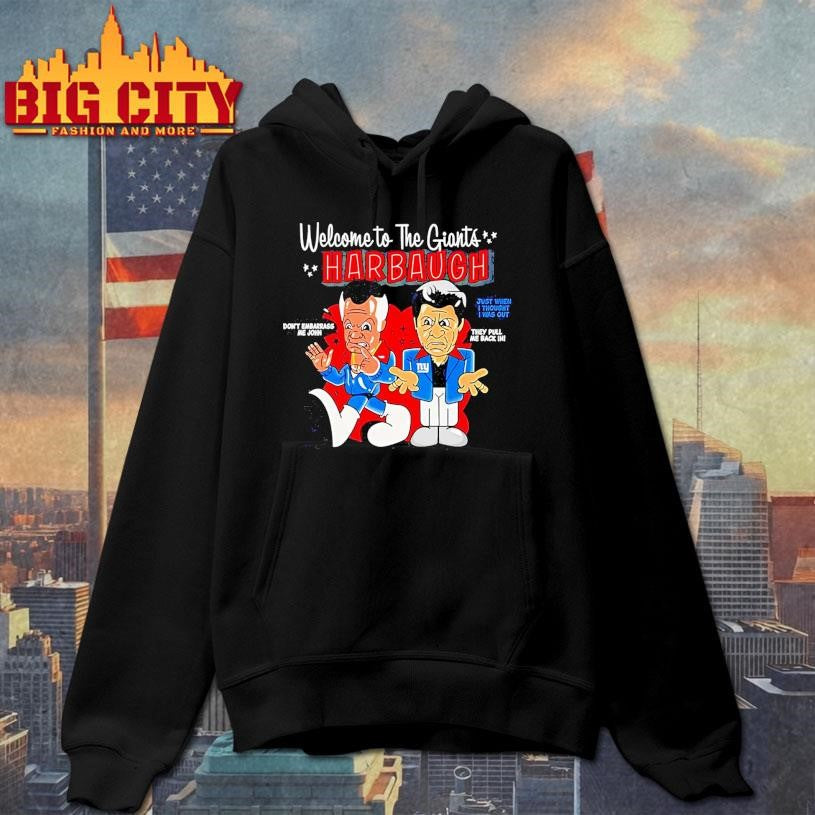 Welcome To The Giants Harbaugh Ny Giants Shirt