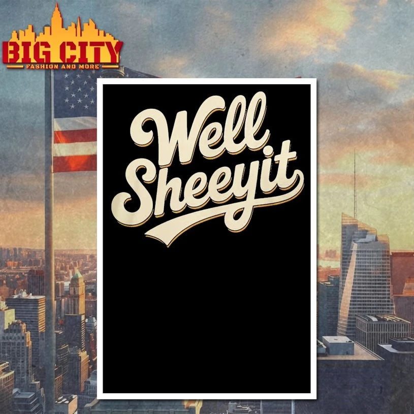 Well Sheeyit logo new shirt