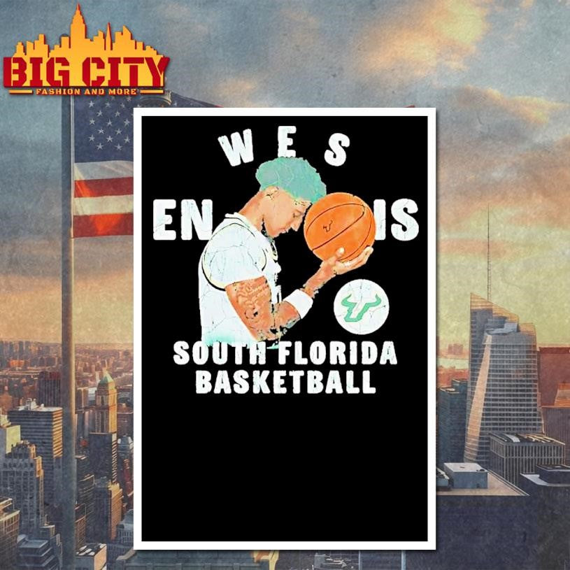 Wes Enis Illustrated South Florida Basketball Shirt