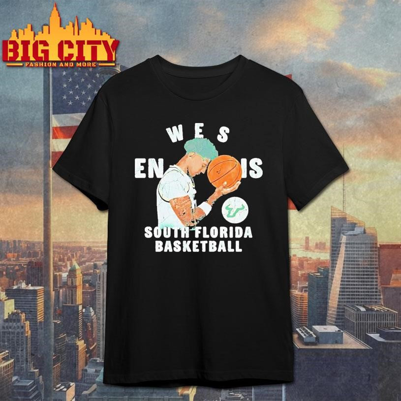 Wes Enis Illustrated South Florida Basketball Shirt