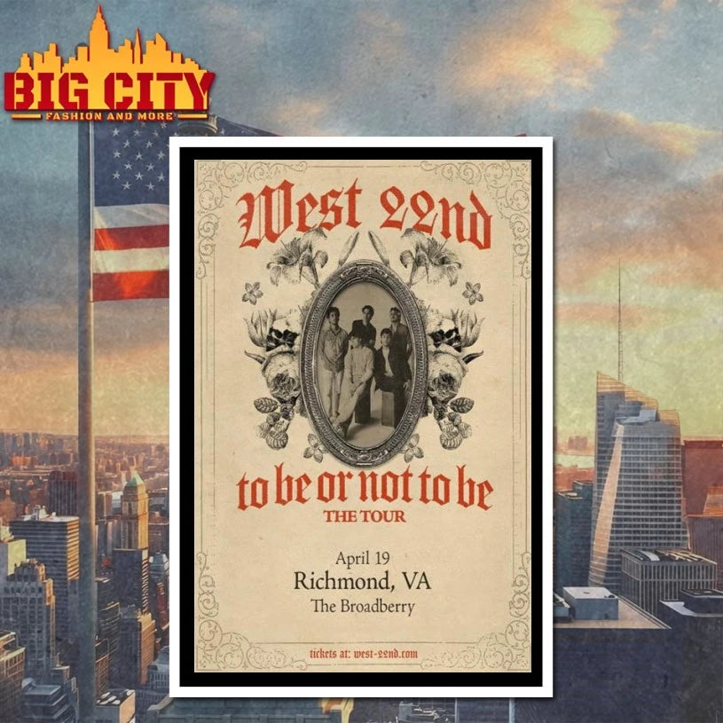 West 22nd Apr 19 2026 The Broadberry Richmond VA Poster shirt