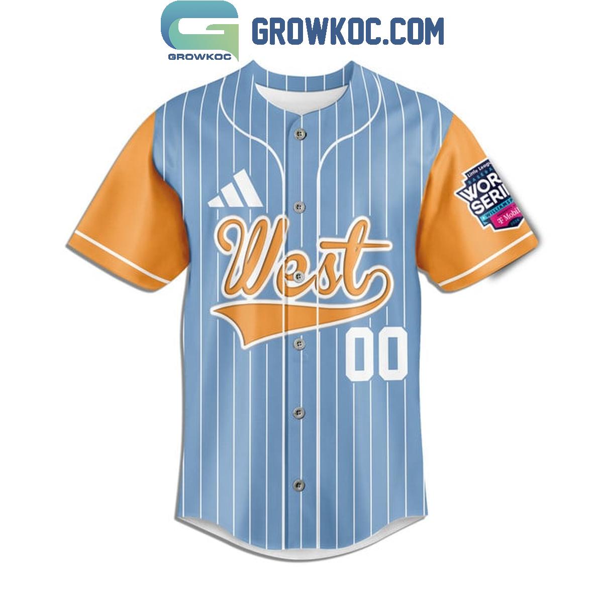 West Region Little League World Series Personalized Baseball Jersey