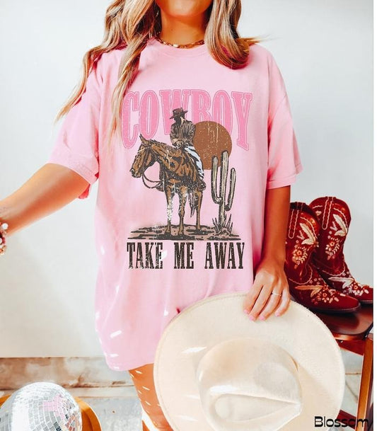 Western Graphic Tee Shirt Retro Cowboy T Shirt Country Outfit Pink Cowgirl Tshirt Yee haw  T-shirt, sweater and Hoodie...