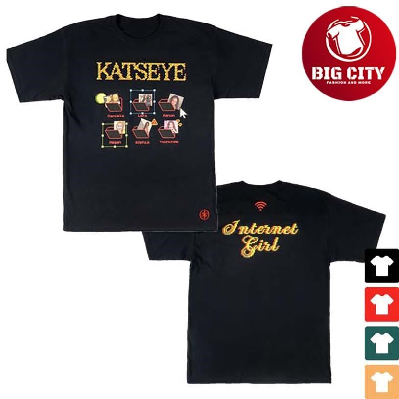 Weverse Katseye Ss Two Sided Shirt