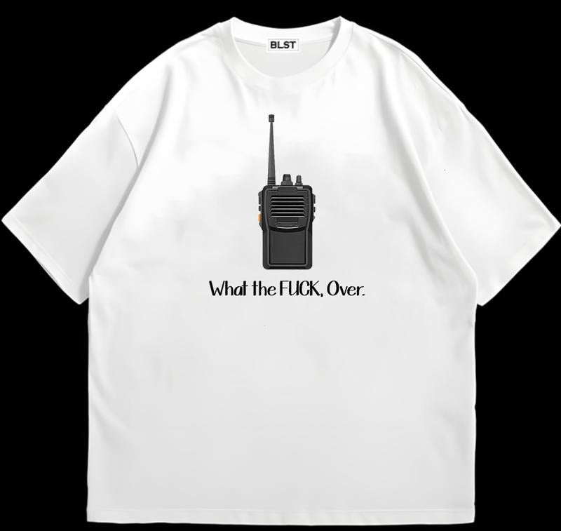 What The Fck Over Funny T-Shirt Soft Cotton Fabric Cotton and Machine Washable Hoodie, Sweatshirt | WearSparks.com