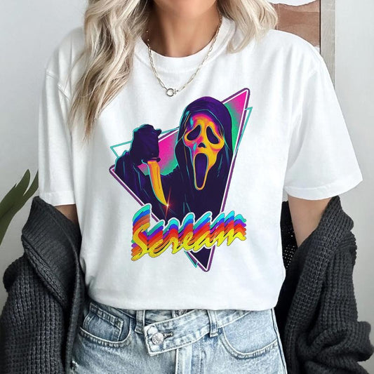What's Your Favorite Ccary Movie Shirt Ghostface Scream Shirt Horror Movies Shirt Halloween Tshirt Spooky Season Shirt...