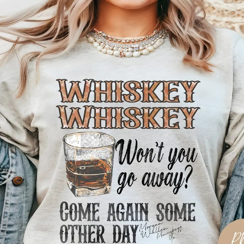 Whiskey Whiskey, Morgan Tshirt, Country Music Tshirt, Whiskey Tshirt, Wallen Shirt, Unisex Short Sleeve Tee Shirt Hoodie,...