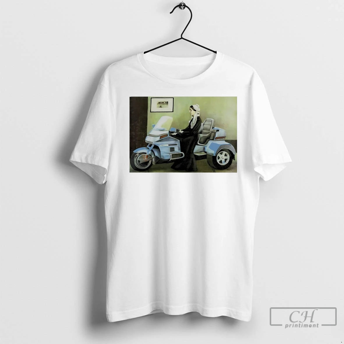 Whistlers Mother 1994 Honda Goldwing Motorcycle Parody T Shirts