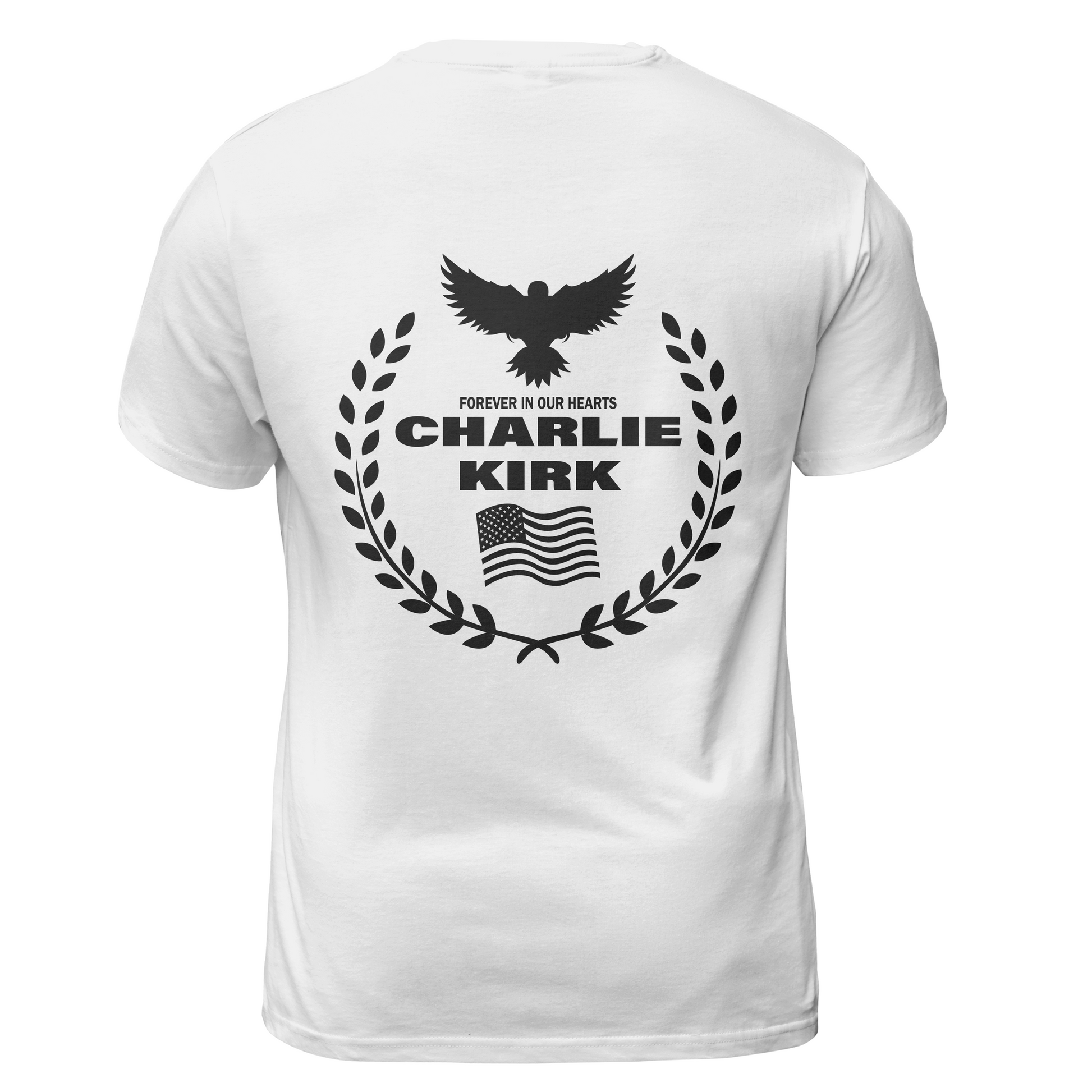 Freedom Charlie Kirk Forever In Our Hearts T Shirt - 2 - G Hoodie, Sweatshirt | WearSparks.com (Image 2)