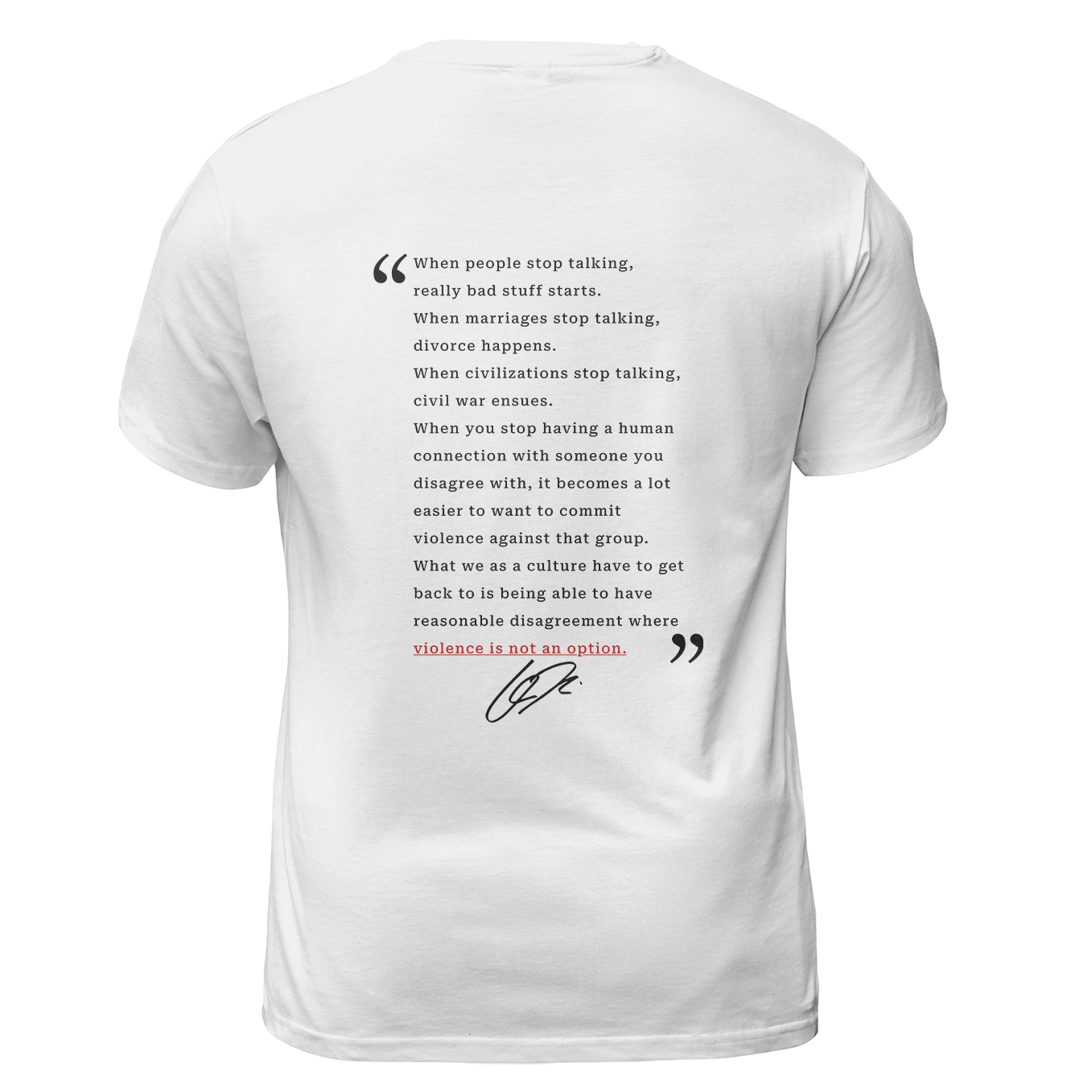 Freedom When People Stop Talking Charlie Kirk T Shirt - G Hoodie, Sweatshirt | WearSparks.com (Image 2)