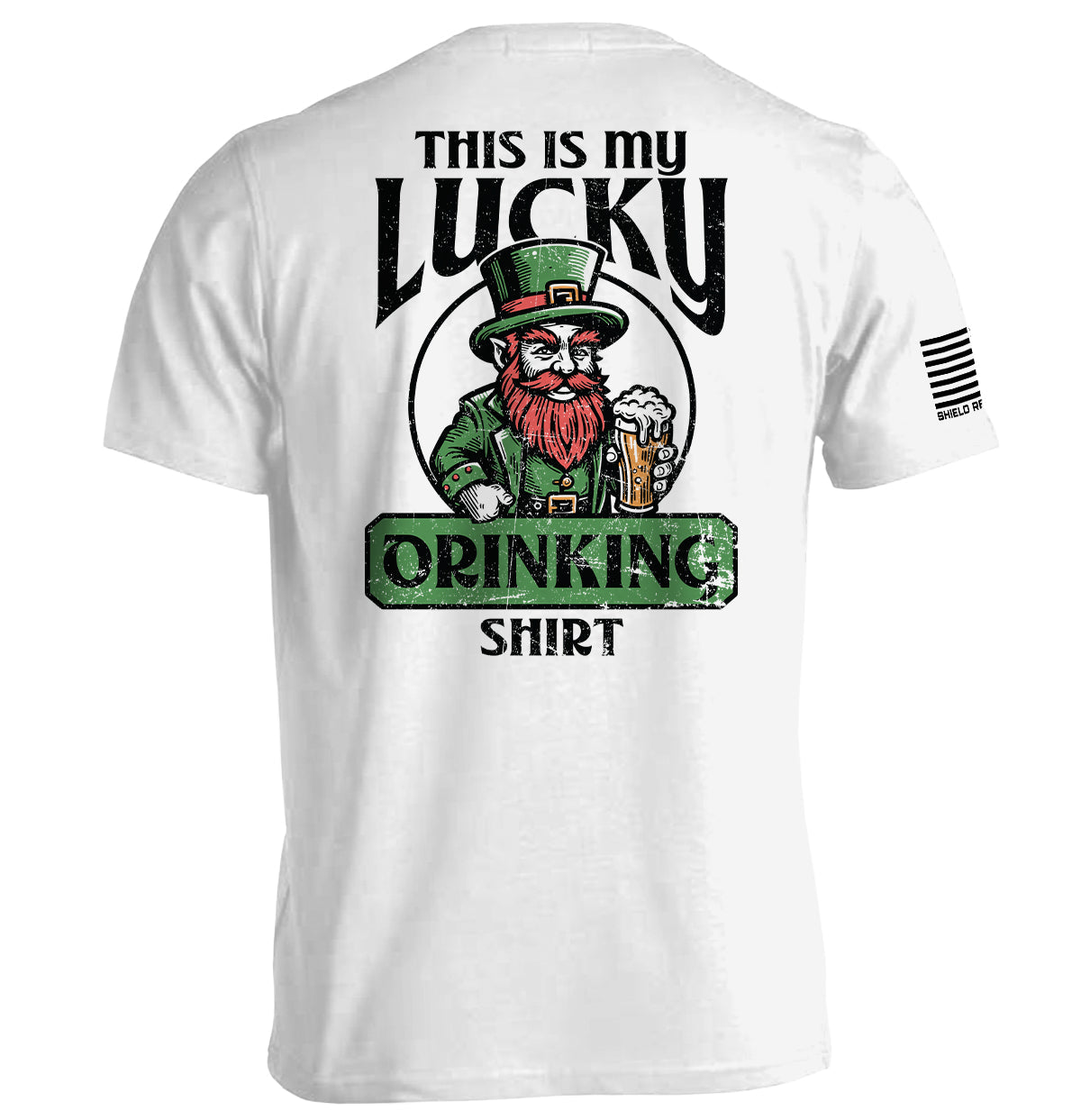 This Is My Lucky Drinking Shirt Hoodie, Sweatshirt | WearSparks.com (Image 4)