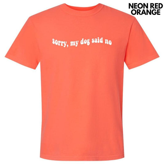 White My Dog Said No Comfort Colors T-Shirt 'NLB' Hoodie, Sweatshirt | WearSparks.com