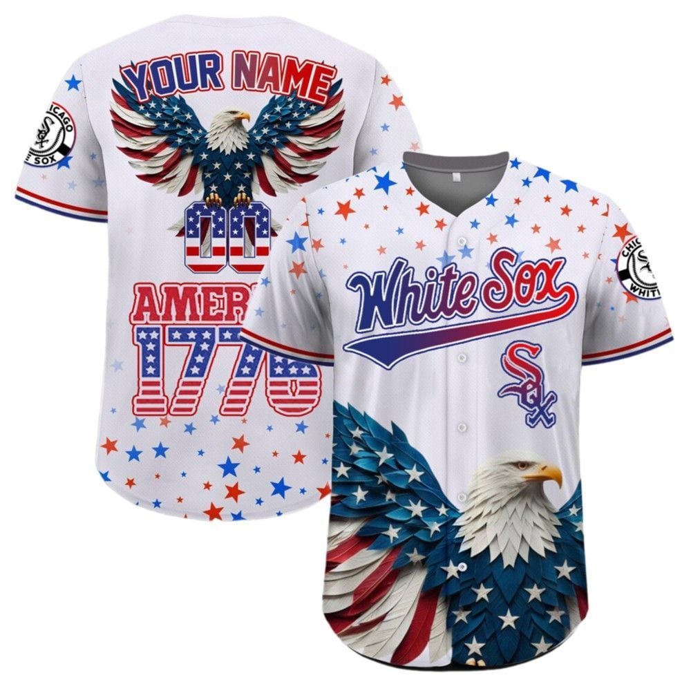 White Sox Independence Day Baseball Jersey 2025 - Grishko.com T-Shirts, Hoodie, Sweatshirt | WearSparks.com (Image 2)