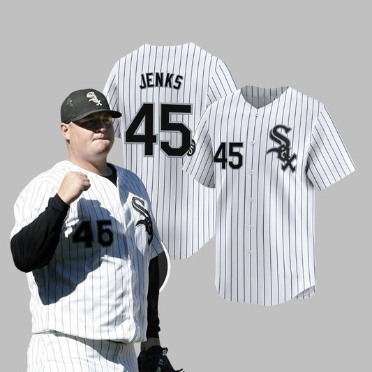 White Sox Jenks 45 Jersey 2025 - Grishko.com T-Shirts, Hoodie, Sweatshirt | WearSparks.com (Image 1)