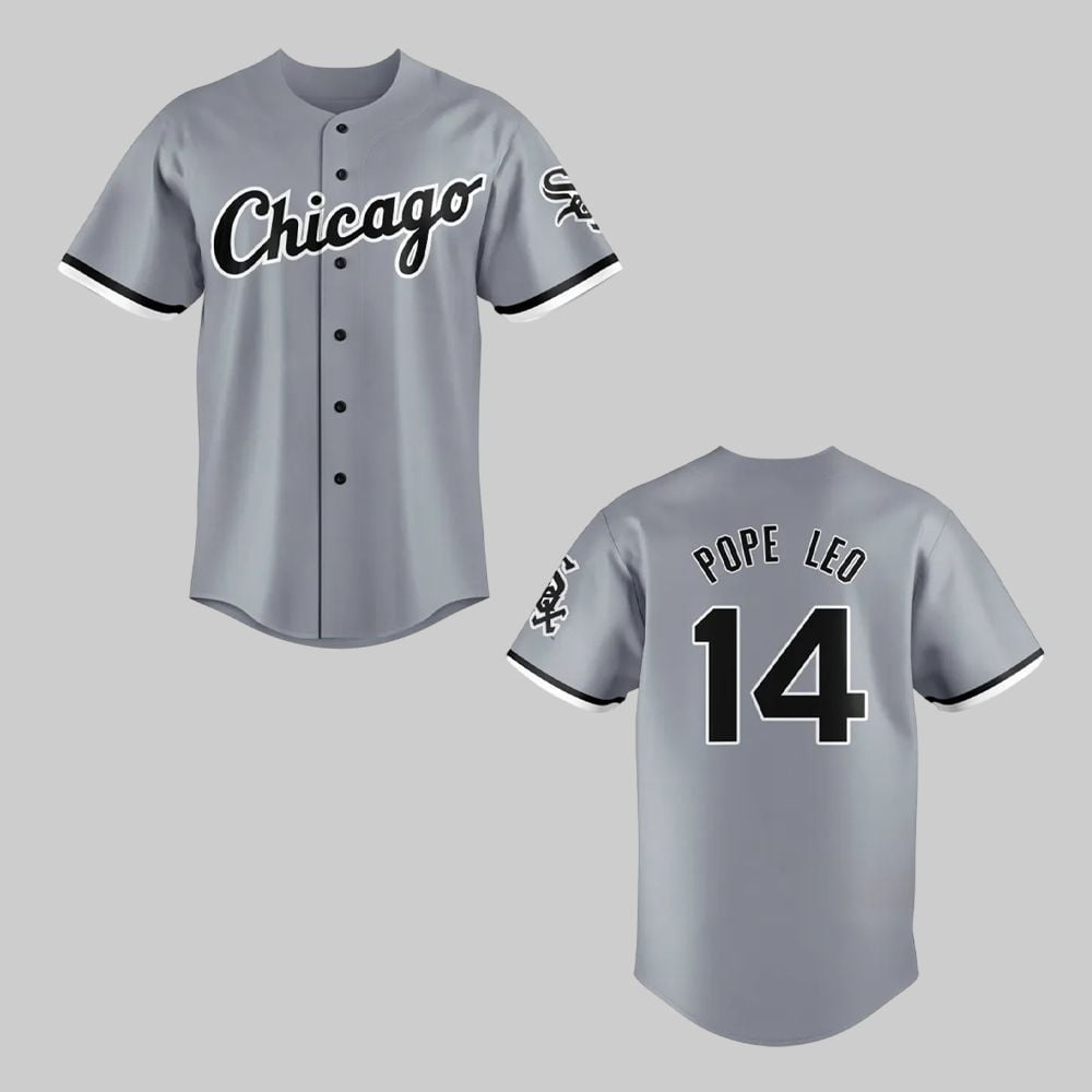 2025 White Sox Pope Leo XIV Baseball Jersey - Grishko.com T-Shirts, Hoodie, Sweatshirt | WearSparks.com (Image 1)