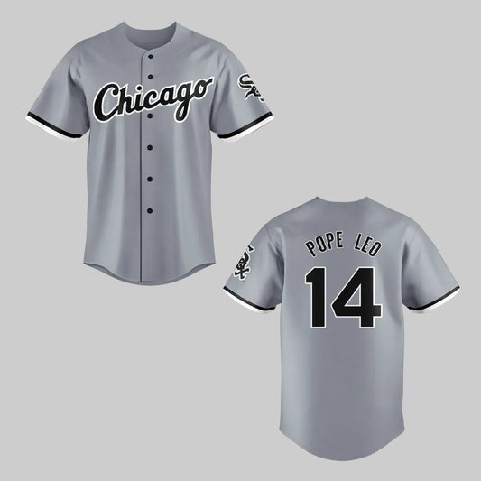 2025 White Sox Pope Leo XIV Baseball Jersey - Grishko.com T-Shirts, Hoodie, Sweatshirt | WearSparks.com (Image 1)