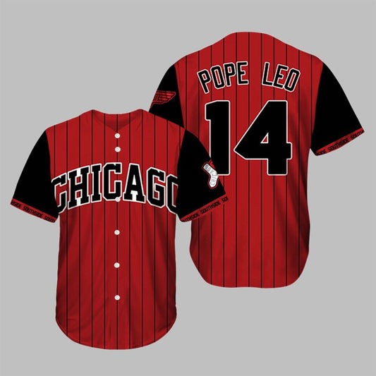 White Sox Pope Leo XIV City Connect 2025 Baseball Jersey - Grishko.com T-Shirts, Hoodie, Sweatshirt (Image 1)