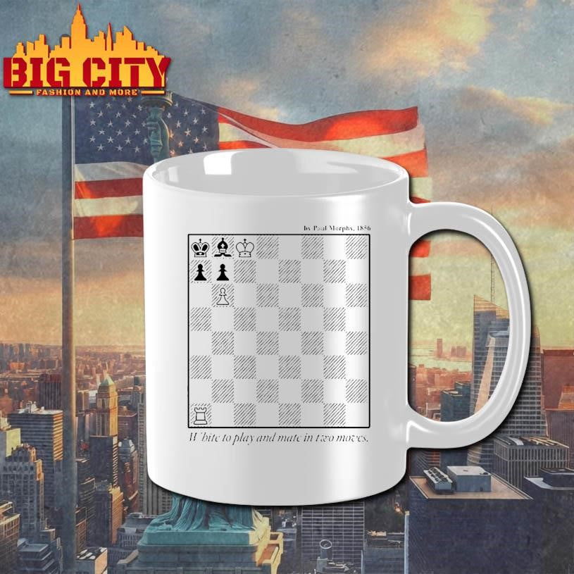White To Play And Mate In Two Move Chess Shirt