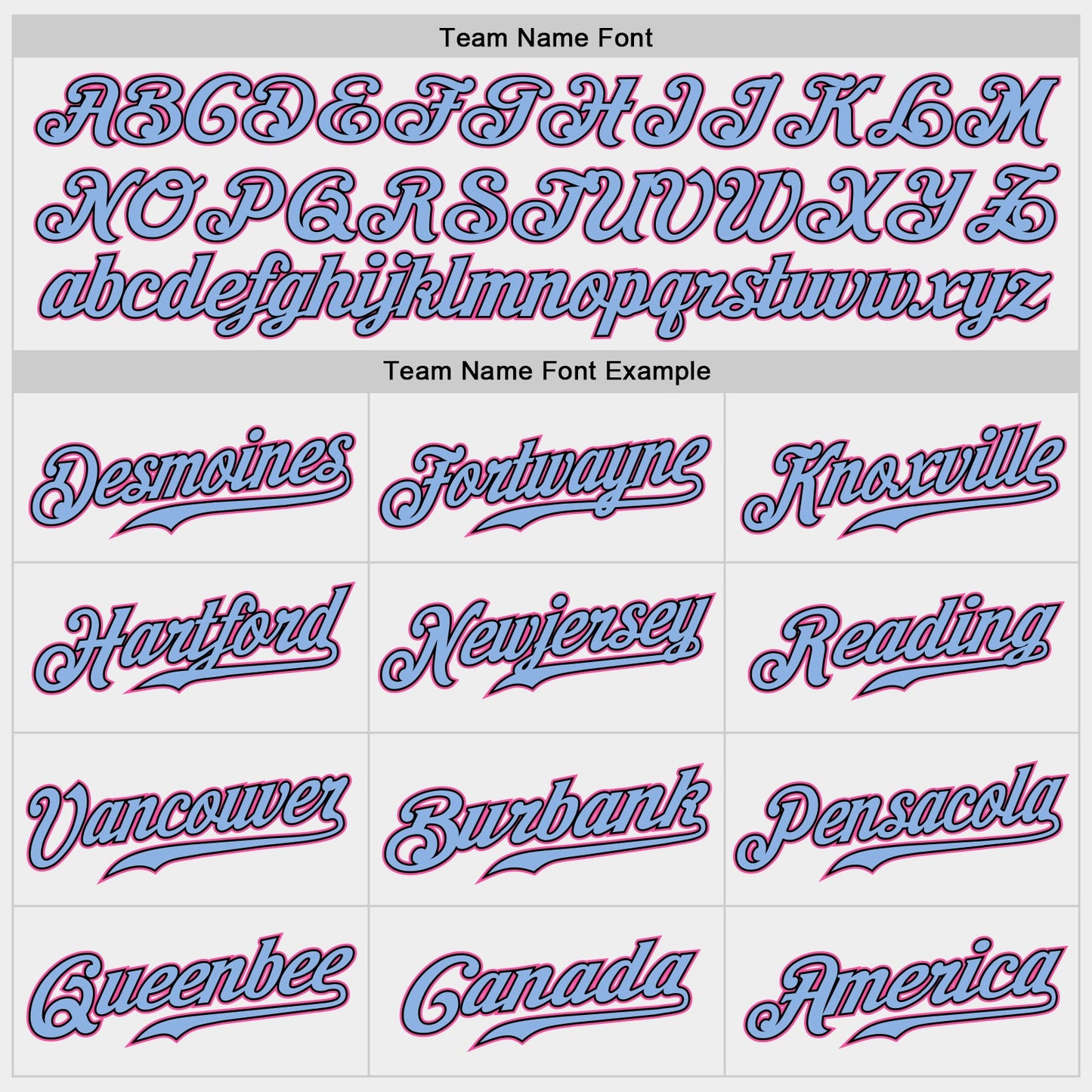 Custom White Light Blue Black-Pink Authentic Baseball Jersey