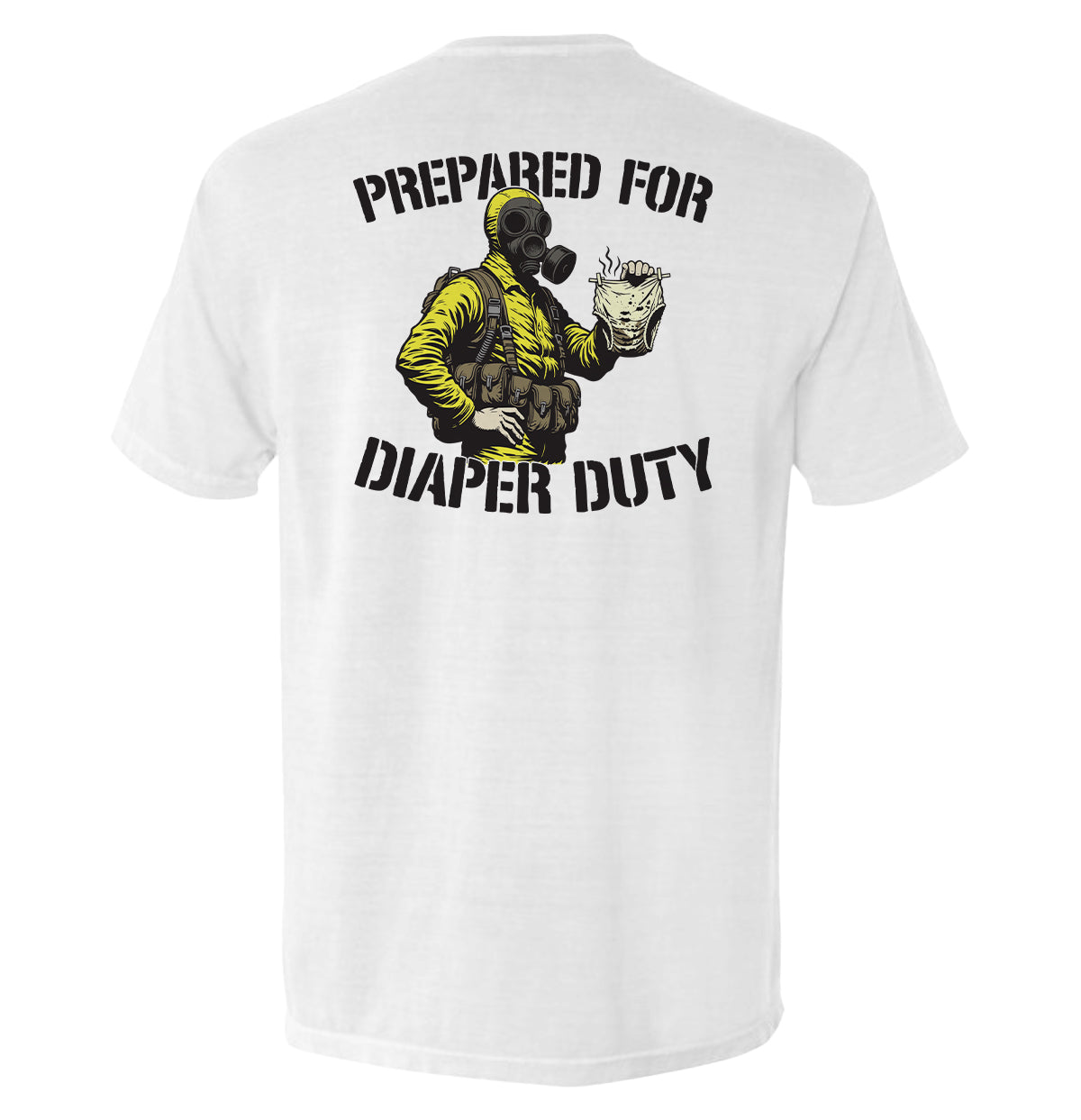 Prepared For Diaper Duty Hazmat Suit T-Shirts, Hoodie, Sweatshirt | WearSparks.com (Image 4)