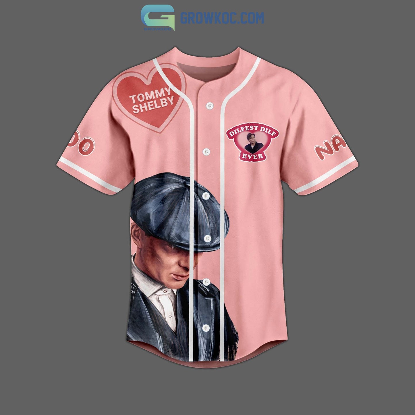 Why I Love Tommy Shelby Dilfest Dilf Ever Personalized Baseball Jersey