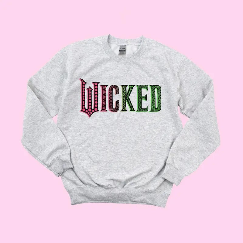 Wicked Crewneck Shirt, Wicked The Musical Costume, Wicked The Musical Gifts Hoodie, Sweatshirt | WearSparks.com