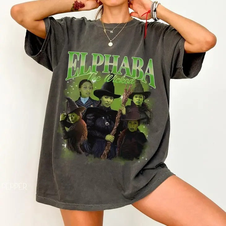 Wicked Elphaba Changed for Good T-shirt, Funny Bootleg Style Tee Gift For Men and Women Hoodie, Sweatshirt | WearSparks.com