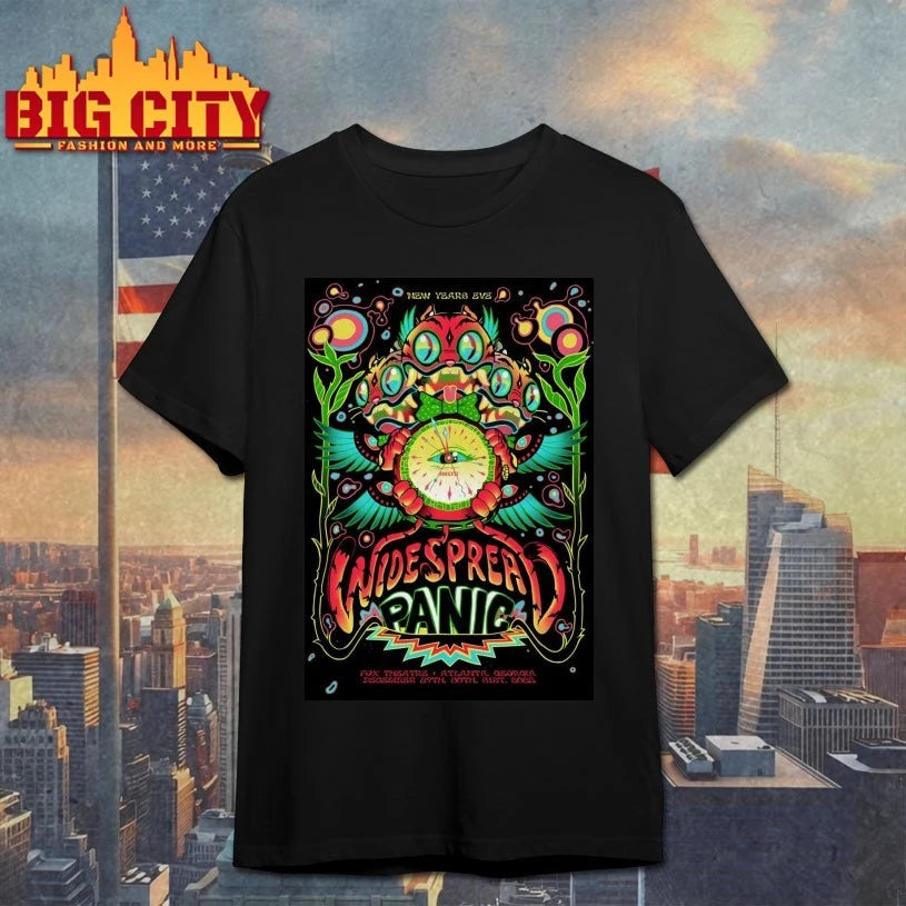 Widespread Panic Fox Theatre in Atlanta GA Dec 29-31 2025 Poster shirt