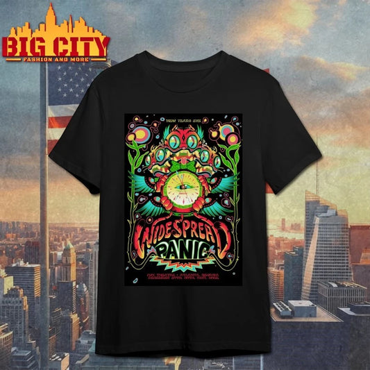 Widespread Panic Fox Theatre in Atlanta GA Dec 29-31 2025 Poster shirt