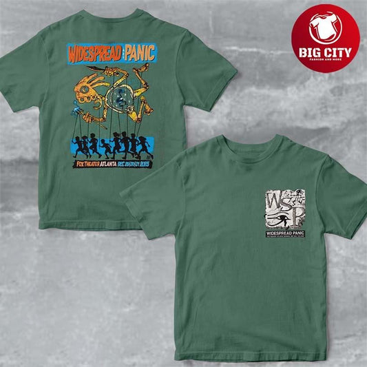 Widespread Panic New Years Eve 2025 Two Sided Shirt