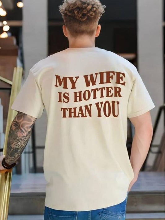 My Girlfriend/Wife Is Hotter Than You Tshirt, I Love My Girlfriend/Wife Tee, I Heart My Cougar Tshirt, Valentines Gift,...