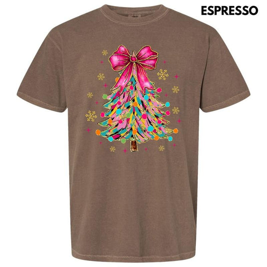 Wild Colors Christmas Tree Comfort Colors T-Shirt 'NLB' Hoodie, Sweatshirt | WearSparks.com