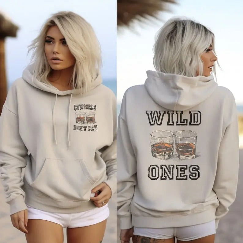 Wild ones hoodie, country music 2 sides  Hoodie and Sweater; T-shirt Cotton Menswear Sweatshirt | WearSparks.com
