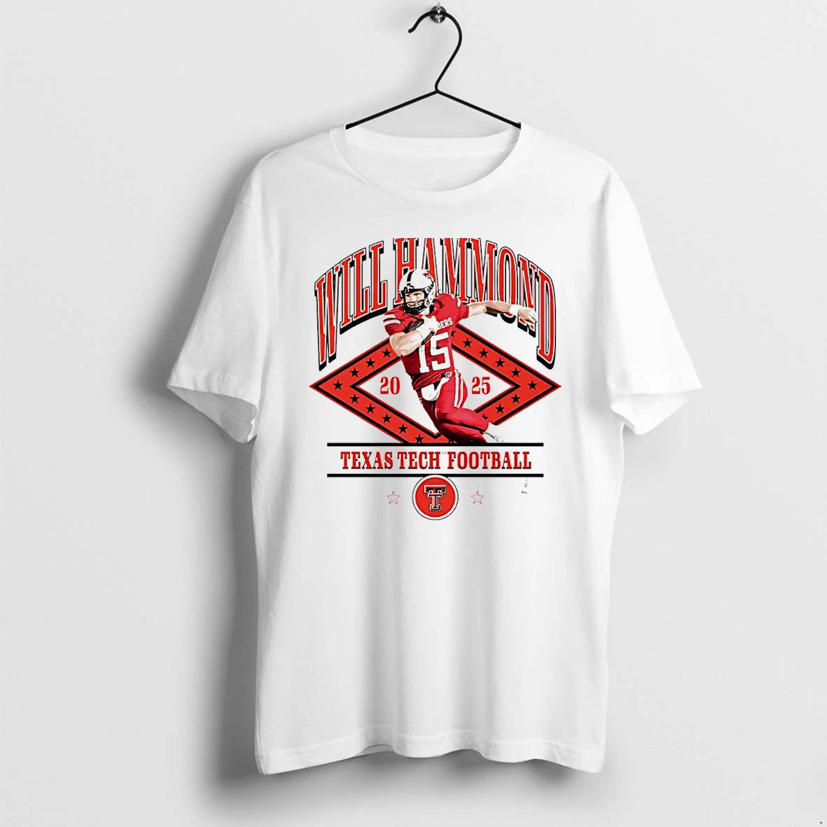 Will Hammond Texas Tech Red Raiders Illustrated Tshirts Sweater