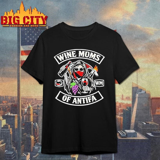 Wine Moms Of Antifa Reaper 2026 Shirt