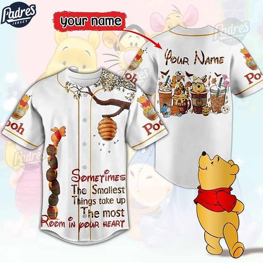 Winnie The Pooh Quotes Personalized Baseball Jersey - Padres Jersey Oasis: Elevate Your Baseball Style Game T-Shirts,...