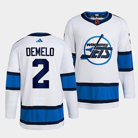 Winnipeg Jets #2 dylan-demelo-white-2022reverse-retro-2.0-authentic-primegreen-jersey