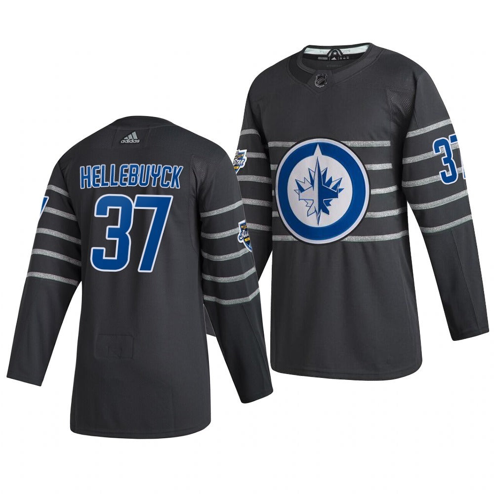 Winnipeg Jets #37 Connor Hellebuyck Style 2
