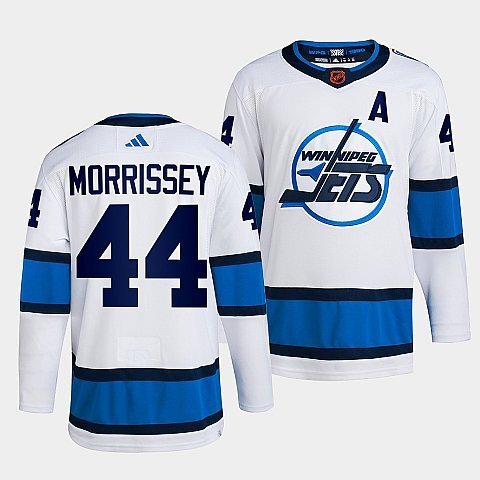 Winnipeg Jets #44 josh-morrissey-white-2022reverse-retro-2.0-authentic-primegreen-jersey