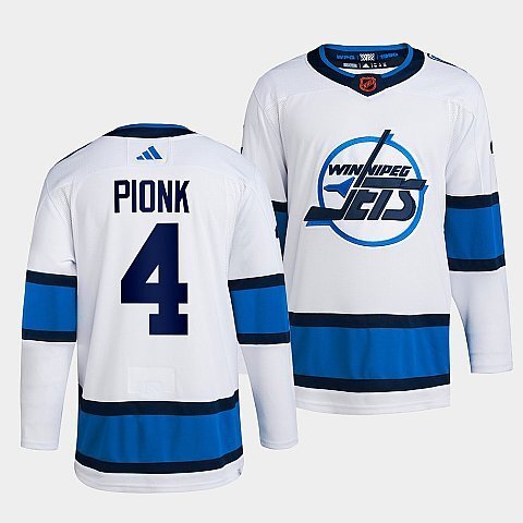 Winnipeg Jets #4 neal-pionk-white-2022reverse-retro-2.0-authentic-primegreen-jersey