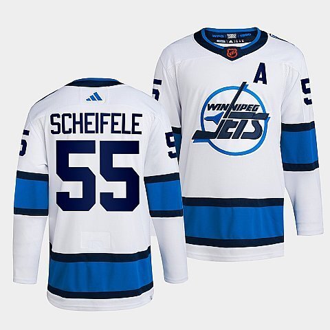 Winnipeg Jets #55 mark-scheifele-white-2022reverse-retro-2.0-authentic-primegreen-jersey Style 1
