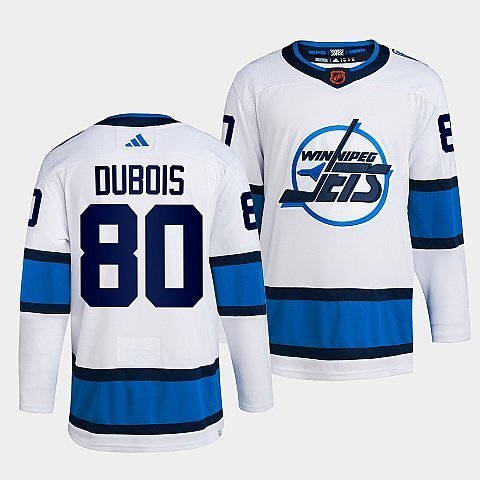 Winnipeg Jets #80 pierre-luc-dubois-white-2022reverse-retro-2.0-authentic-primegreen-jersey
