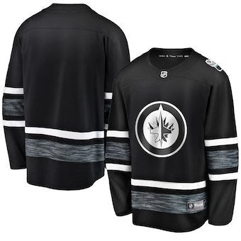Winnipeg Jets blank black